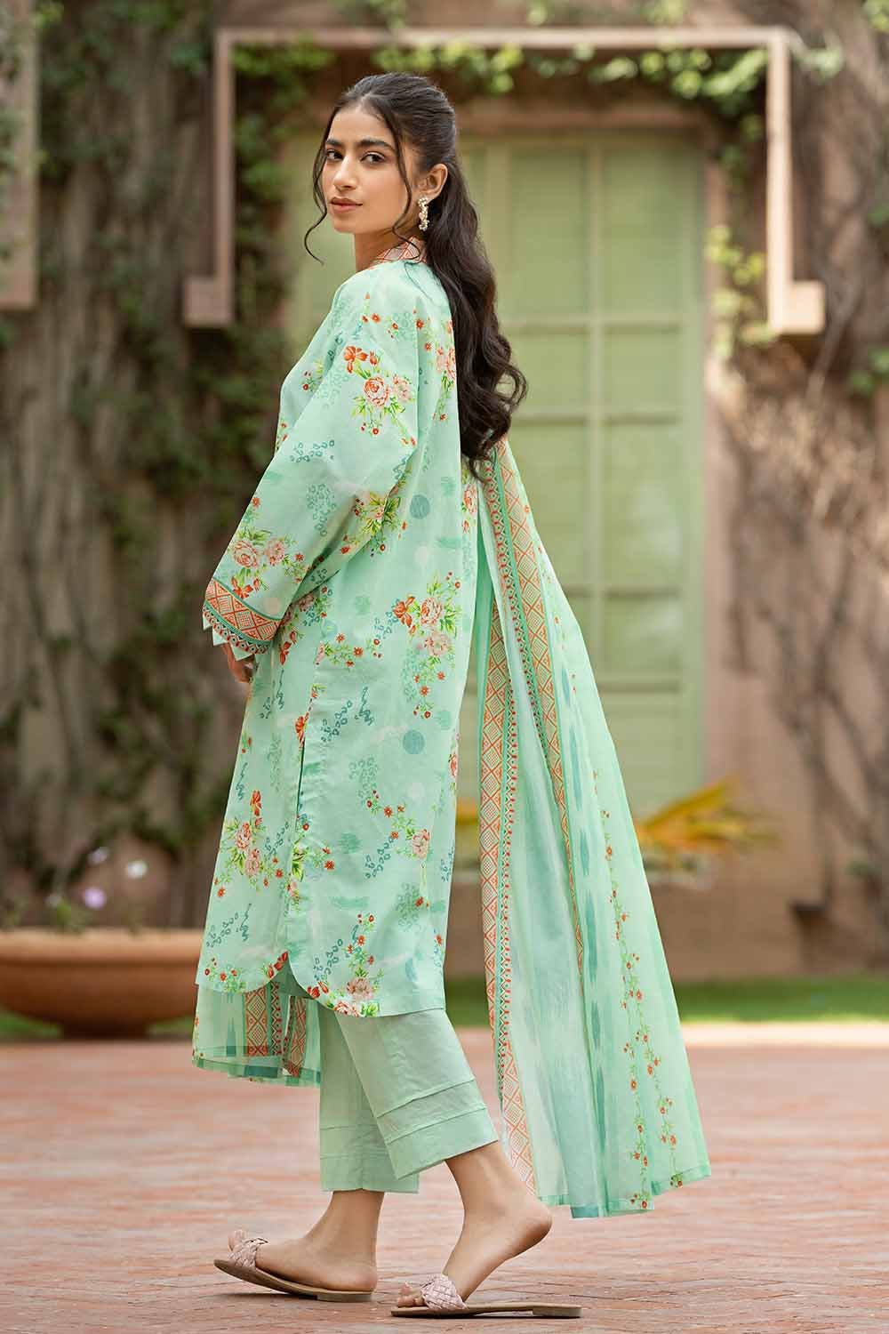 Gul Ahmed 3PC Printed Lawn Unstitched Suit CL-32190