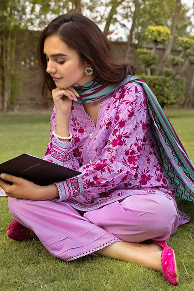 Gul Ahmed 3PC Printed Lawn Unstitched Suit CL-32324 B