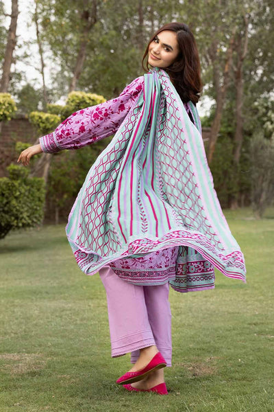 Gul Ahmed 3PC Printed Lawn Unstitched Suit CL-32324 B