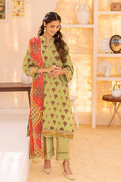 Gul Ahmed 3PC Printed Lawn Unstitched Suit CL-32364 B