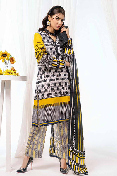 Gul Ahmed 3PC Lawn Printed Unstitched Suit CL-32455
