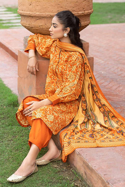 Gul Ahmed 3PC Printed Lawn Unstitched Suit CL-32464 A