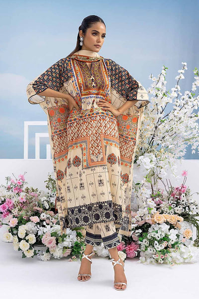 Gul Ahmed 3PC Printed Lawn Unstitched Suit CL-32478