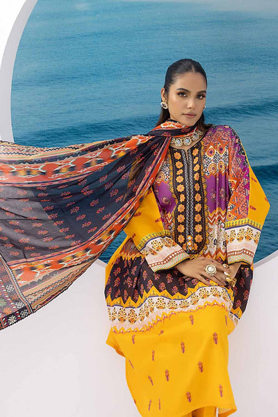 Gul Ahmed 3PC Printed Lawn Unstitched Suit CL-32479