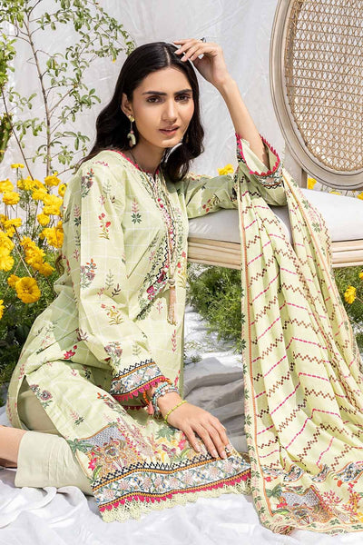 Gul Ahmed 3PC Printed Lawn Unstitched Suit CL-32491