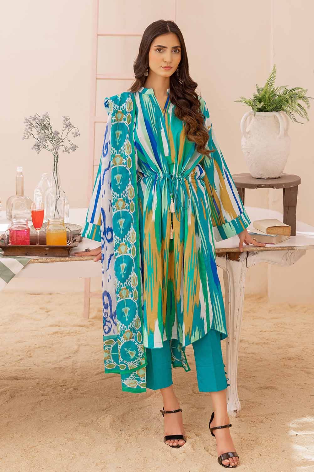 Gul Ahmed 3PC Printed Lawn Unstitched Suit CL-32515 A