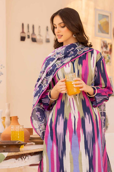 Gul Ahmed 3PC Printed Lawn Unstitched Suit CL-32515 B