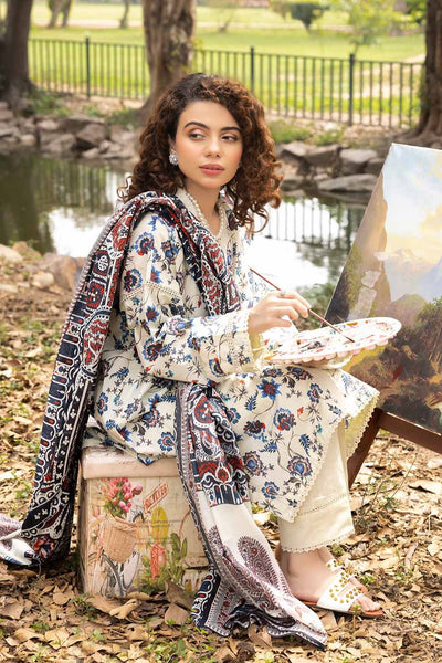 Gul Ahmed 3PC Printed Lawn Unstitched Suit CL-32542
