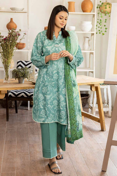 Gul Ahmed 3PC Printed Lawn Unstitched Suit CL-32561