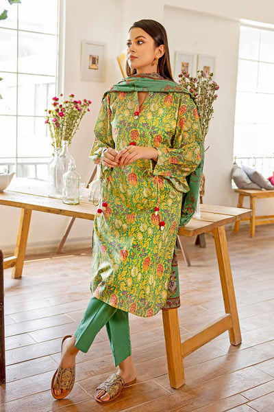 Gul Ahmed 3PC Printed Lawn Unstitched Suit CL-32571