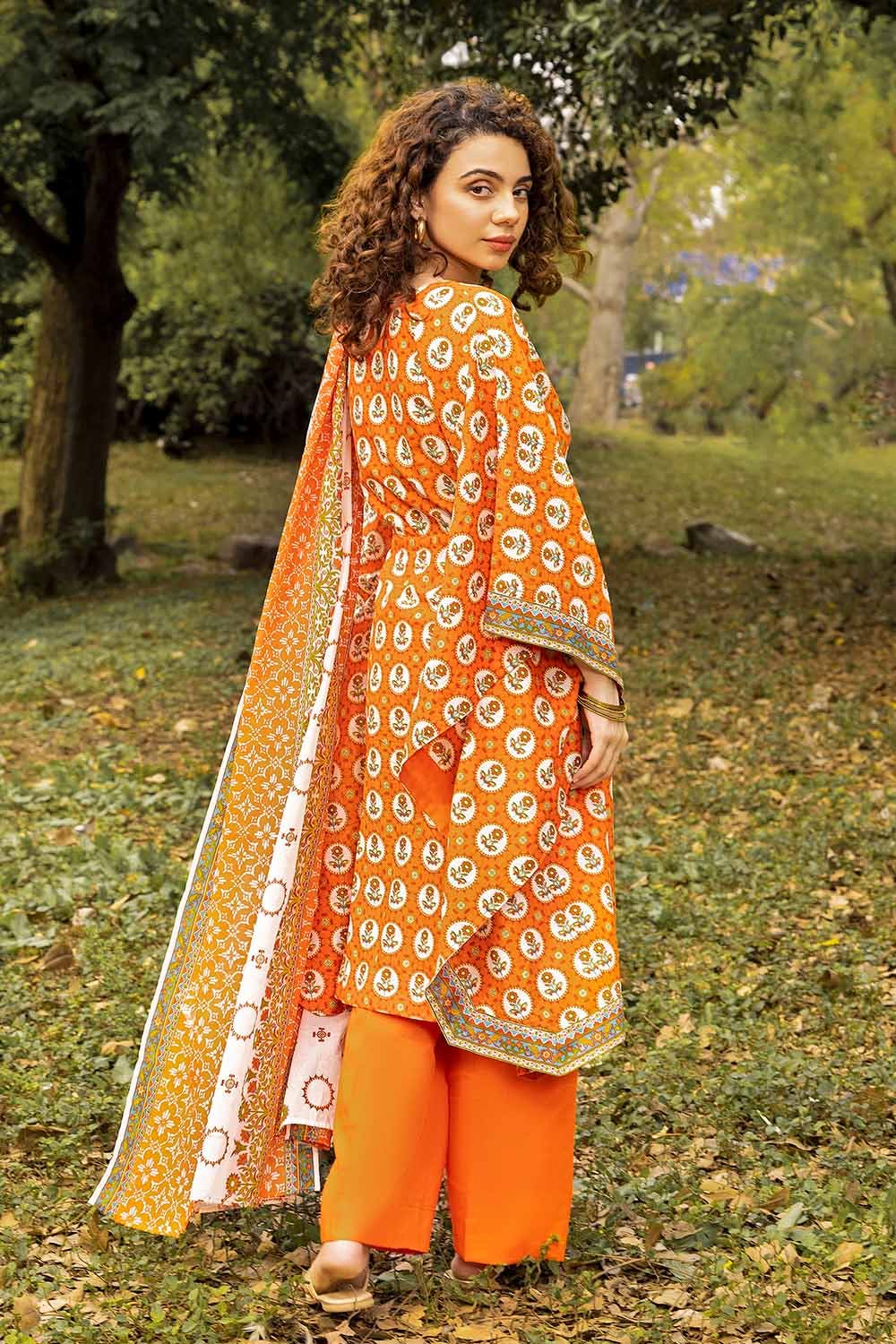 Gul Ahmed 3PC Printed Lawn Unstitched Suit CL-32583 A