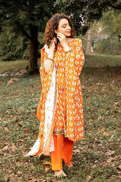 Gul Ahmed 3PC Printed Lawn Unstitched Suit CL-32583 A