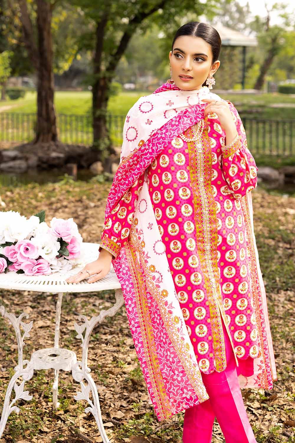 Gul Ahmed 3PC Printed Lawn Unstitched Suit CL-32583 B