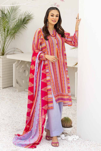 Gul Ahmed 3PC Printed Lawn Unstitched Suit CL-32585 A