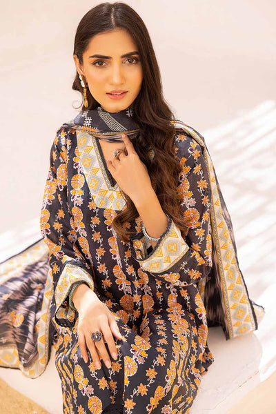Gul Ahmed 3PC Printed Lawn Unstitched Suit CL-32586 A