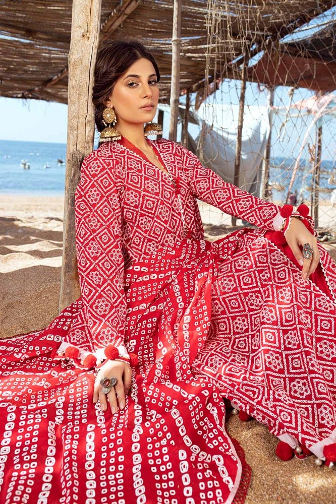 Gul Ahmed 3PC Lacquer Printed Lawn Unstitched Suit CL-42010 A