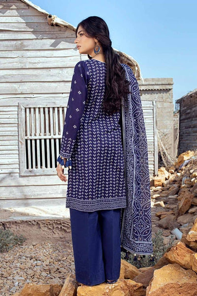 Gul Ahmed 3PC Printed Lawn Unstitched Suit CL-42017 A