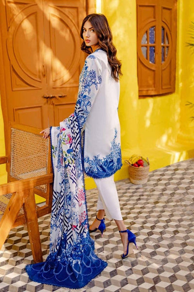 Gul Ahmed 3PC Printed Lawn Unstitched Suit CL-42021 A