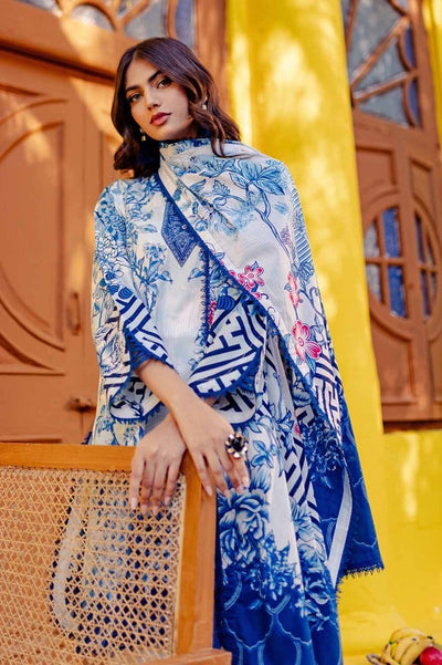 Gul Ahmed 3PC Printed Lawn Unstitched Suit CL-42021 A