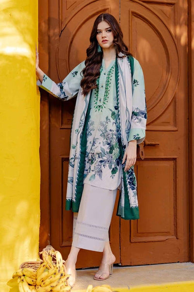 Gul Ahmed 3PC Printed Lawn Unstitched Suit CL-42026 B
