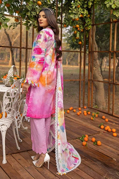 Gul Ahmed 3PC Printed Embroidered Lawn Unstitched Suit CL-42028