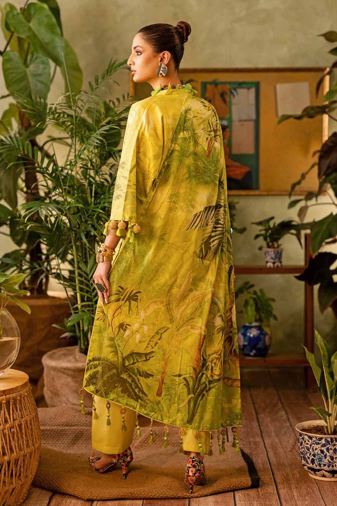 Gul Ahmed 3PC Printed Embroidered Lawn Unstitched Suit CL-42031