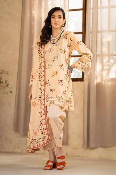 Gul Ahmed 3PC Printed Embroidered Lawn Unstitched Suit CL-42041