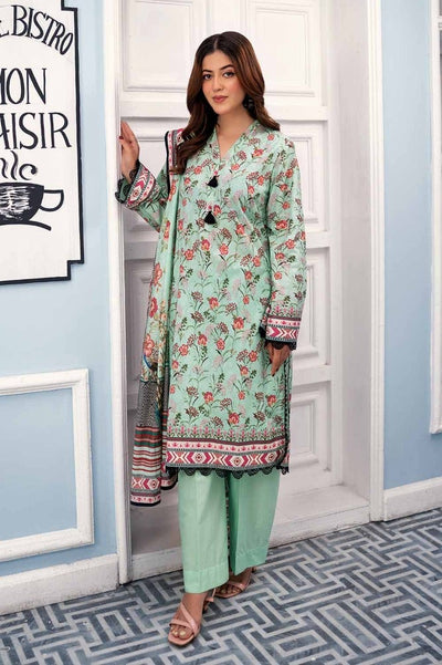 Gul Ahmed 3PC Printed Lawn Unstitched Suit CL-42050 A