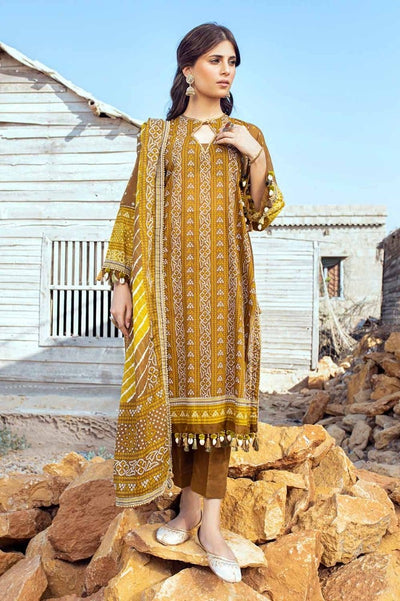 Gul Ahmed 3PC Printed Lawn Unstitched Suit CL-42051 A