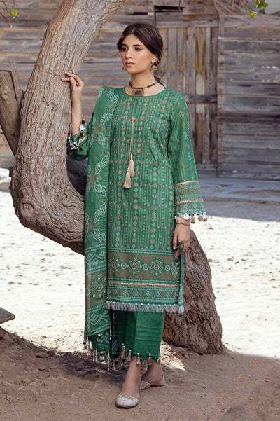 Gul Ahmed 3PC Printed Lawn Unstitched Suit CL-42060 A