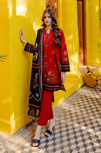 Gul Ahmed 3PC Printed Lawn Unstitched Suit CL-42064 B