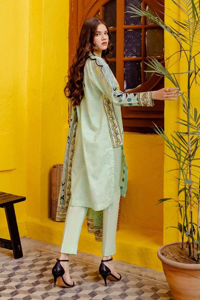 Gul Ahmed 3PC Printed Lawn Unstitched Suit CL-42065 A