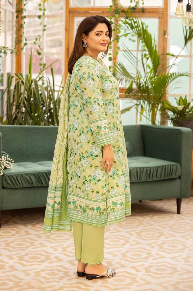 Gul Ahmed 3PC Printed Lawn Unstitched Suit - CL-42077 B