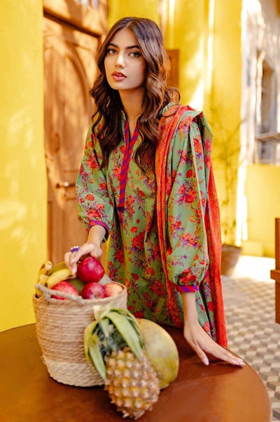 Gul Ahmed 3PC Printed Lawn Unstitched Suit CL-42078