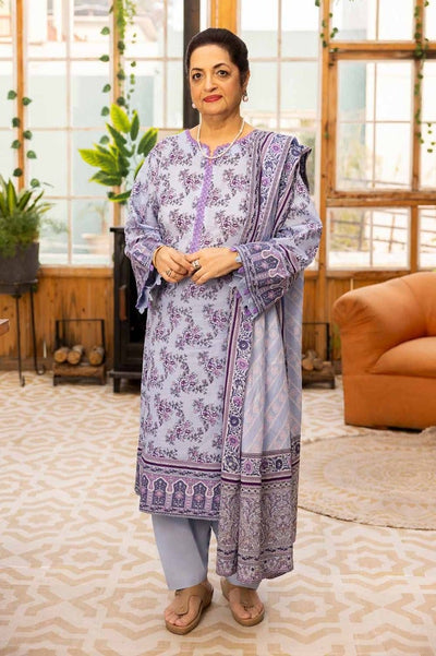 Gul Ahmed 3PC Printed Lawn Unstitched Suit CL-42079 B