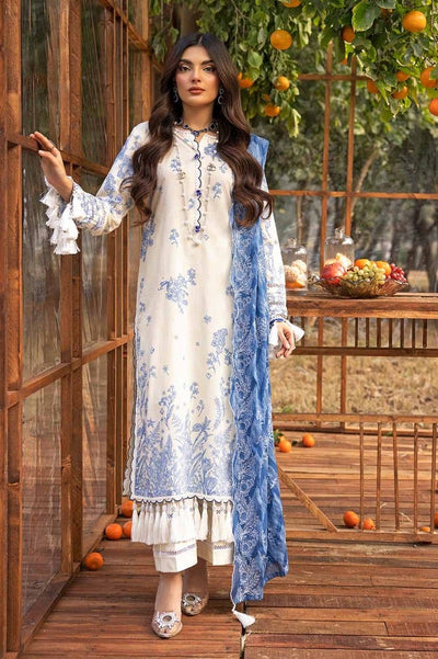 Gul Ahmed 3PC Printed Embroidered Lawn Unstitched Suit CL-42087