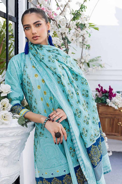 Gul Ahmed 3PC Printed Lawn Unstitched Suit CL-42123 B