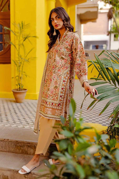 Gul Ahmed 3PC Printed Lawn Unstitched Suit CL-42131