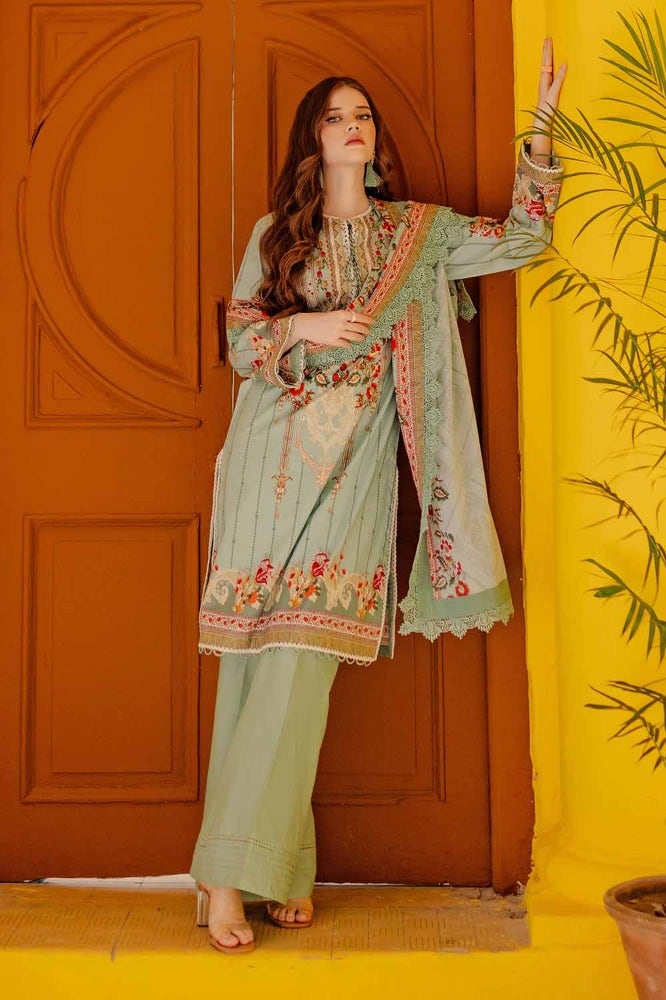 Gul Ahmed 3PC Printed Lawn Unstitched Suit CL-42133