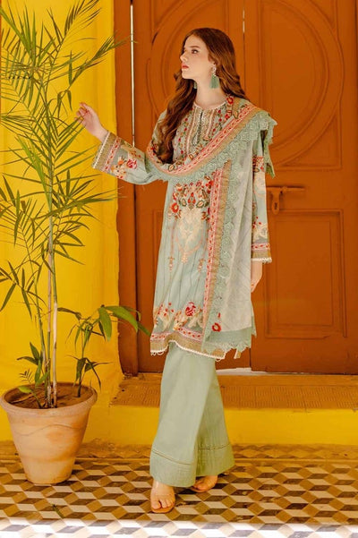 Gul Ahmed 3PC Printed Lawn Unstitched Suit CL-42133