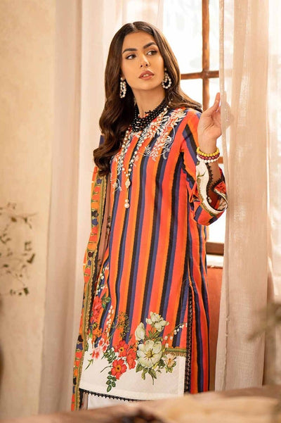 Gul Ahmed 3PC Printed Embroidered Lawn Unstitched Suit CL-42136