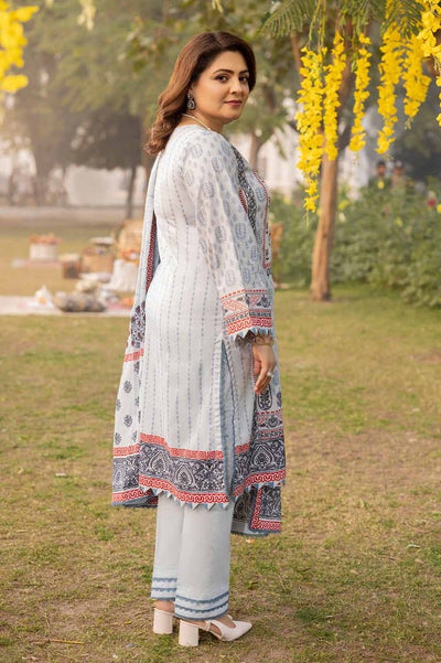 Gul Ahmed 3PC Printed Lawn Unstitched Suit CL-42138 A