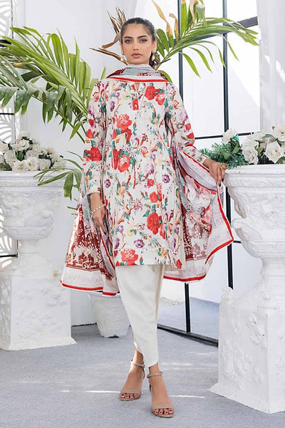 Gul Ahmed 3PC Printed Lawn Unstitched Suit CL-42144