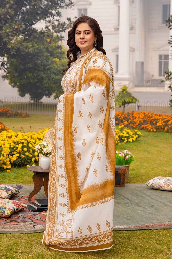 Gul Ahmed 3PC Printed Lawn Unstitched Suit CL-42193 A