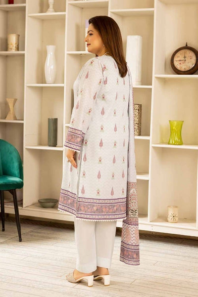 Gul Ahmed 3PC Printed Lawn Unstitched Suit CL-42196 A