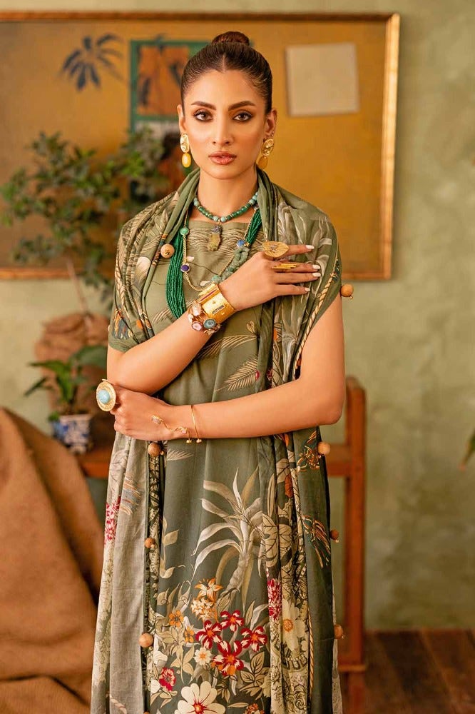 Gul Ahmed 3PC Printed Lawn Unstitched Suit CL-42199