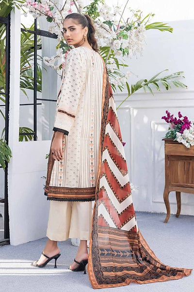 Gul Ahmed 3PC Printed Lawn Unstitched Suit CL-42204 B