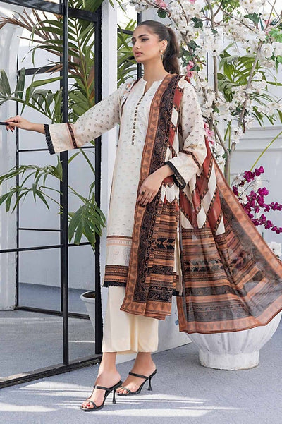 Gul Ahmed 3PC Printed Lawn Unstitched Suit CL-42204 B