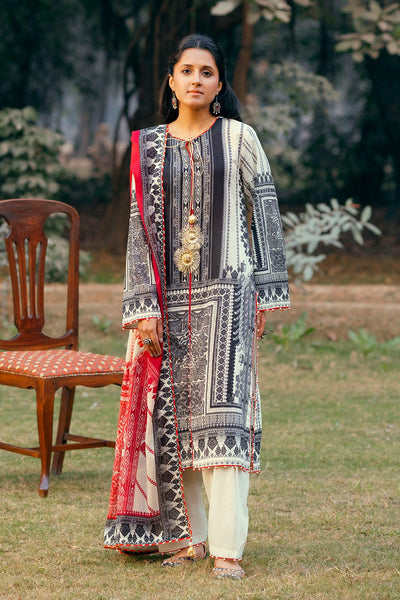 Gul Ahmed 3 Piece Unstitched Printed Lawn Suit CL-52079 A