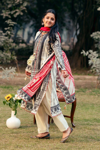 Gul Ahmed 3 Piece Unstitched Printed Lawn Suit CL-52079 A